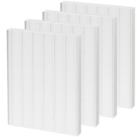 Roninby 4-Pack D480 True HEPA D4 Replacement Filters Compatible with Winix D480 Air Cleaner Purifier, Item Number 1712-0100-00, Filter D4