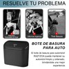 RAZYZOA Mini Cubo de Basura para Coche,2 Pack,Mini Cubo de