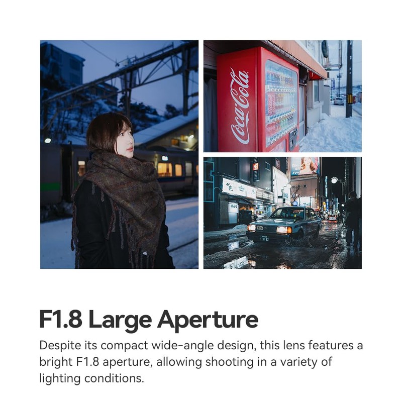 TTARTISAN AF 17mm F1.8 APS-C Wide Angle and Large Aperture
