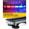 LUMENIX 72 LED Rooftop Emergency Strobe Light Bar w/Control Panel
