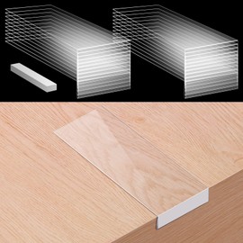 20 Pieces Moveable Shelf Label Holders with Insert, Pletpet Clear Shelves Tag Moveable Library Shelf Holder Markers Book Label Display Holders for Library, Office (7.9 x 2.9 x 0.8 Inch)