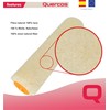 2 x Quercos Velour Paint Rollers, 15 cm, 100% Sheep's