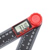 TOPWAY Digital Angle Finder 8 Inch 200mm, Carbon Fibre 0-360°