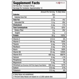 Suplemento en polvo MuscleMeds Proteínas sabor chocolate fudge x 2.72kg