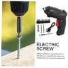 Operitacx Cordless Drill Tool Electrician Screwdriver Set Mini Electric Screwdriver