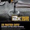 DEWALT Impact Connect Pipe Cutter, PVC Cutter, Diamond Grit Cutting