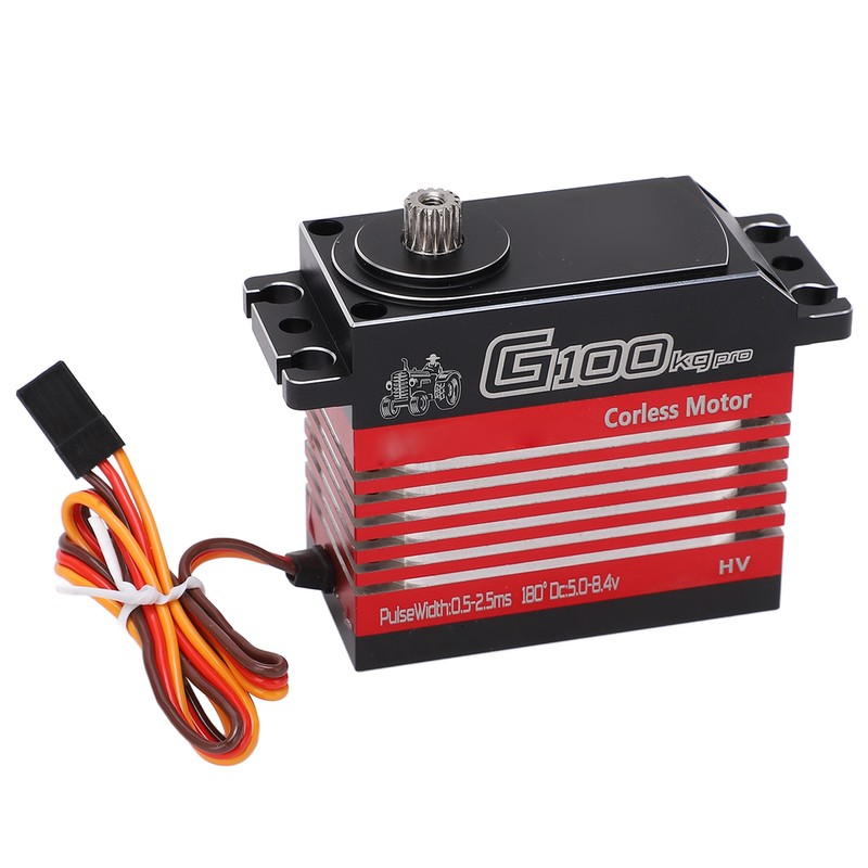 Servo Motor G100 Pro 100KG Metal Steering Arm Torque Digital