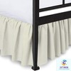 Ruffled Bed Skirt with Split Corners-Dust Ruffle - 14" Drop