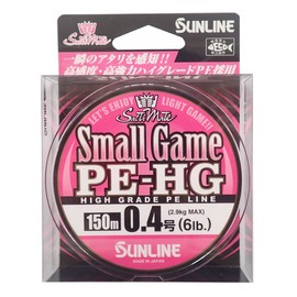 SUNLINE Light Salt Compatible, All Cover, High Sensitivity, Ultra Strong, 4-Piece Set, HG-PE Line, SaltiMATe, Small Game PE, HG, 492.1 ft (150 m), Cherry Pink, No. 0.4 (6 lb)