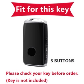KUNIO Car Key Case Suitable for Mazda 3 CX30 CX-30 MX-30 CX5 CX-5 MX5 CX3 2019-2023 Protective Metal Key Cover Key Case Key Case Key Fob 3 Buttons, B Blue, 3 Tasten