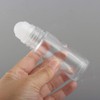 4PCS 30ml Essential Oil Roller Bottles, Empty Refillable Clear Glass