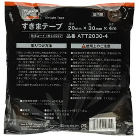 TRUSCO ATT2030-4 Gap Tape, Thickness 0.8 inches (20 mm), Width 1.2 inches (30 mm), Length 16.4 ft (4 m)