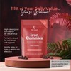 Halal Certified Iron Gummies - Vegan Iron 20mg Gummy Supplement