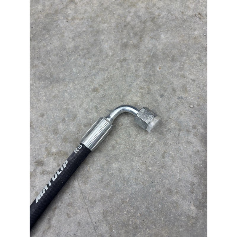 Chinese Mini Excavator Hydraulic Hose 1/4 M14x1.5 X 20” 90°