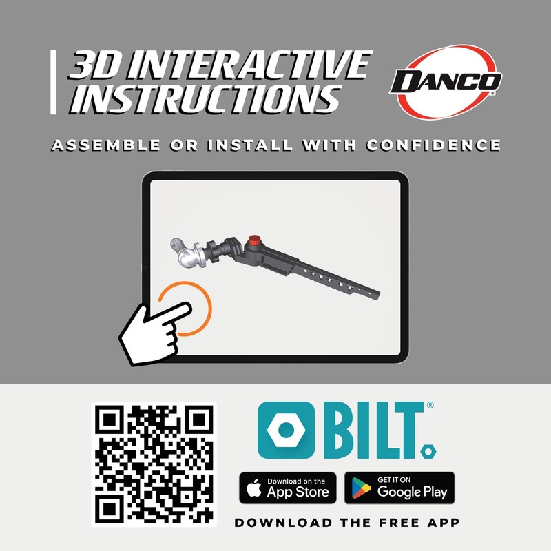 Danco 12061 Decorative Replacement Handle with Front Angle/Side Vertical Mount