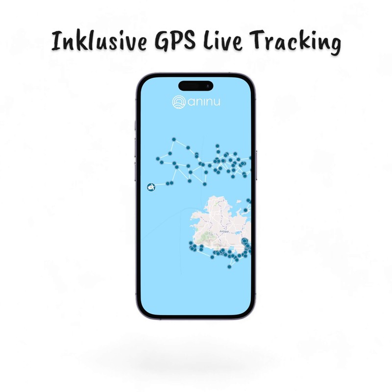 Aninu Beads Bracelet with Turtle and GPS Live Tracking -