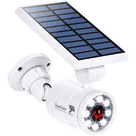 Motion Sensor Outdoor Solar Lights Waterproof Aluminum alloy(Not plastic) Solar Spot Lights, Solar Motion Detector Lights for Outside Patio Porch Wall Driveway Garden, 100-Week FREE Refund/Replacement