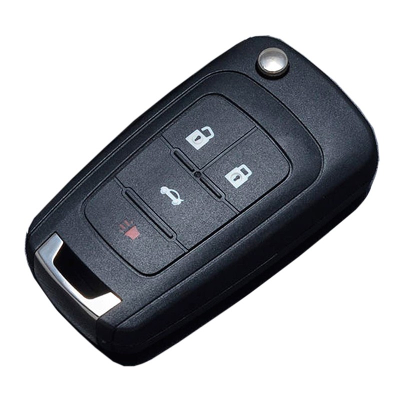 4 Buttons Keyless Remote Flip Car Key Fob Fit for
