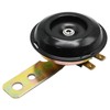 Aynaxcol 12V Motorbike Electric Horn, 105DB Round Loud Speaker Horn,
