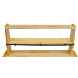 PMC Supplies LLC Bench Top Shelf Jewelers Bench Tool Storage Organizer Jewelry Making Tool Holder