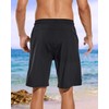 difficort Mens Swim Trunks Quick Dry Bathing Suit 9 inch
