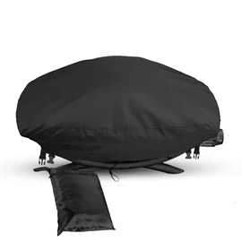 BBQ Cover Outdoor Waterproof BBQ Grill Cover for Weber Q 100/1000 Classic Gen 1/2 BBQ Models, Fits Weber Baby Q Barbecue Cover for Weber 7110 Q1000 Cooker - 66.8x43.9x31.5CM
