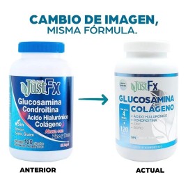 Glucosamina Condortina En Cápsulas Just Justfx 120 Caps