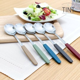 Maho Cutlery Tint Adult Spoon 5-Piece Set / 마호커트러리 틴트 성인용 숟가락 5개세트