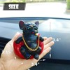 Starupway Cool Dog Car Dashboard Decorations, Dog Lounging on Sofa