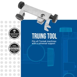 DCOMA Grindstone Truing and Dressing Tool Compatible with Tormek TT-50, Trues Grindstone Exactly Round and Flat | Adjustable Surface Finish for Custom Sharpening Needs | Diamond Dressing Tool