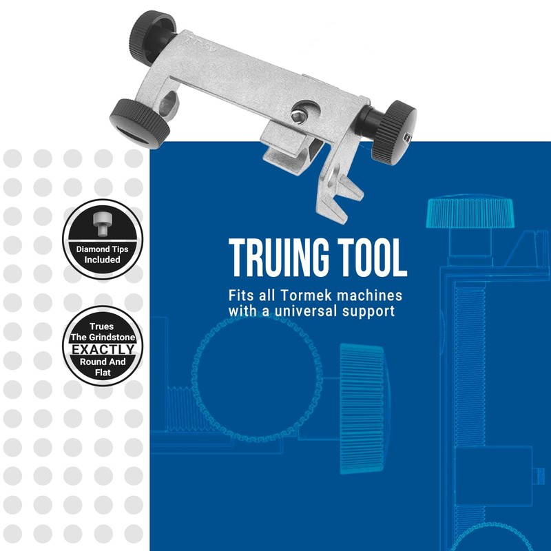 DCOMA Grindstone Truing and Dressing Tool Compatible with Tormek TT-50,