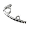 Espaciador trasero de titanio satinado liso para Spyderco Para 3