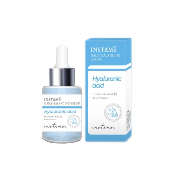 Instams Hyaluronic Acid Serum Wrinkle Pore Ampoule 30ml / 인스탐스