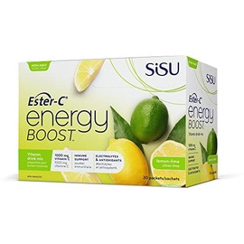 SISU Ester-C Energy Boost, Lemon-Lime 30 pcks