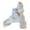 Fundas De Protección Solar Sweet Ice Silk Con Lazo De