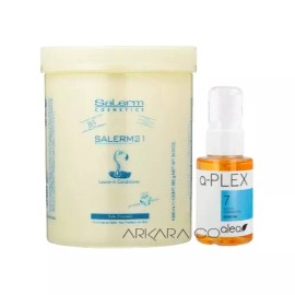 Salerm 21 Tratamiento 1kg + Aceite Reparador #7 A-plex 75ml