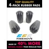 Trekking Poles Rubber Tips Replacements - 4 Pack Extra Durable