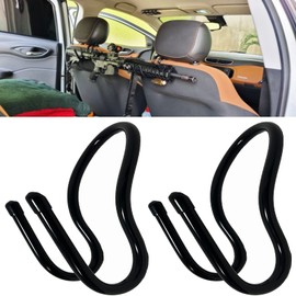 2 Pack Seat Back Gun Rack Bow Rack Holder Gun Holder Gun Sling Organizer for Truck, Car to Hold Rifles - No Installation Tools Required, Simple to Install. - No Rifles Included