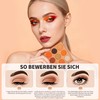 Docolor Eyeshadow Palette Orange Gemstone Make Up Palette Vegan Formula
