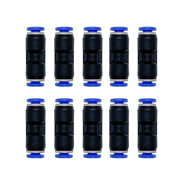 ROZESAZZ zjxed 1/8" OD x 1/8" OD Pneumatic quick Connector