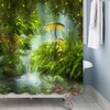 Xiaoterna Fairytale Fantastic Forest Shower Curtain Spring Fairy Tale Enchanted