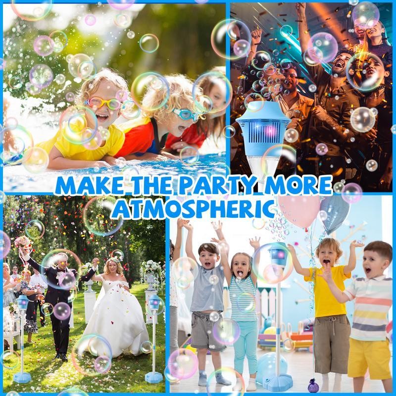 Bubble Maker Toy for Kids Automatic Bubble Blaster with Music