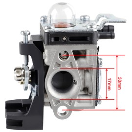 SRM-2620 Carburetor for Echo SRM-2620T 26X BRD2620 HCA2620 PAS2620 PE2620 T262X LE262 A021004600 Trimmer Carb w A226002030 Air Filter Tune Up Kit