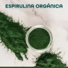 Suplemento Espirulina Orgánica 180 Cápsulas De 500 Mg 100% Natural
