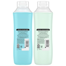 Suave+ Shampoo & Conditioner Set, Ocean Breeze – Everyday Refreshing Formulas with Sea Algae Extract & Vitamin E, 22.5 Oz Ea (2 Piece Set)