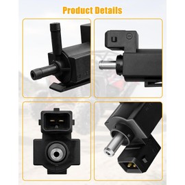 Electronic Solenoid Boost Control Valve Compatible with Polaris RZR XP XP4 RZR Turbo S 4 Turbo R 4 2016-2024 Replaces 4011285