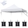 10x10 Canopy Replacement Top, 500D Heavy Duty Waterproof Canopy Replacement