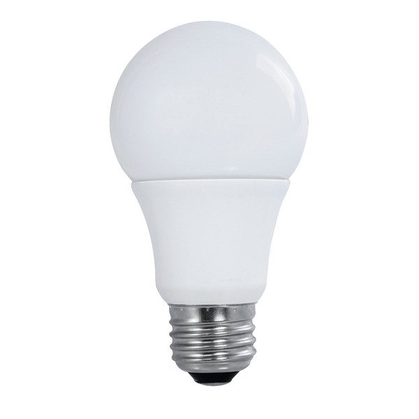 (Total of 4 bulbs) Satco S9589, 9A19/LED/3000K/120V/4PK, LED Light Bulb