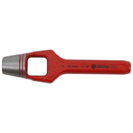 Paffrath wad punch in accordance with DIN 7200 A, red lacquered, 27 mm