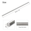 sourcing map 2Pcs M5 x 200mm Fully Threaded Rod 304